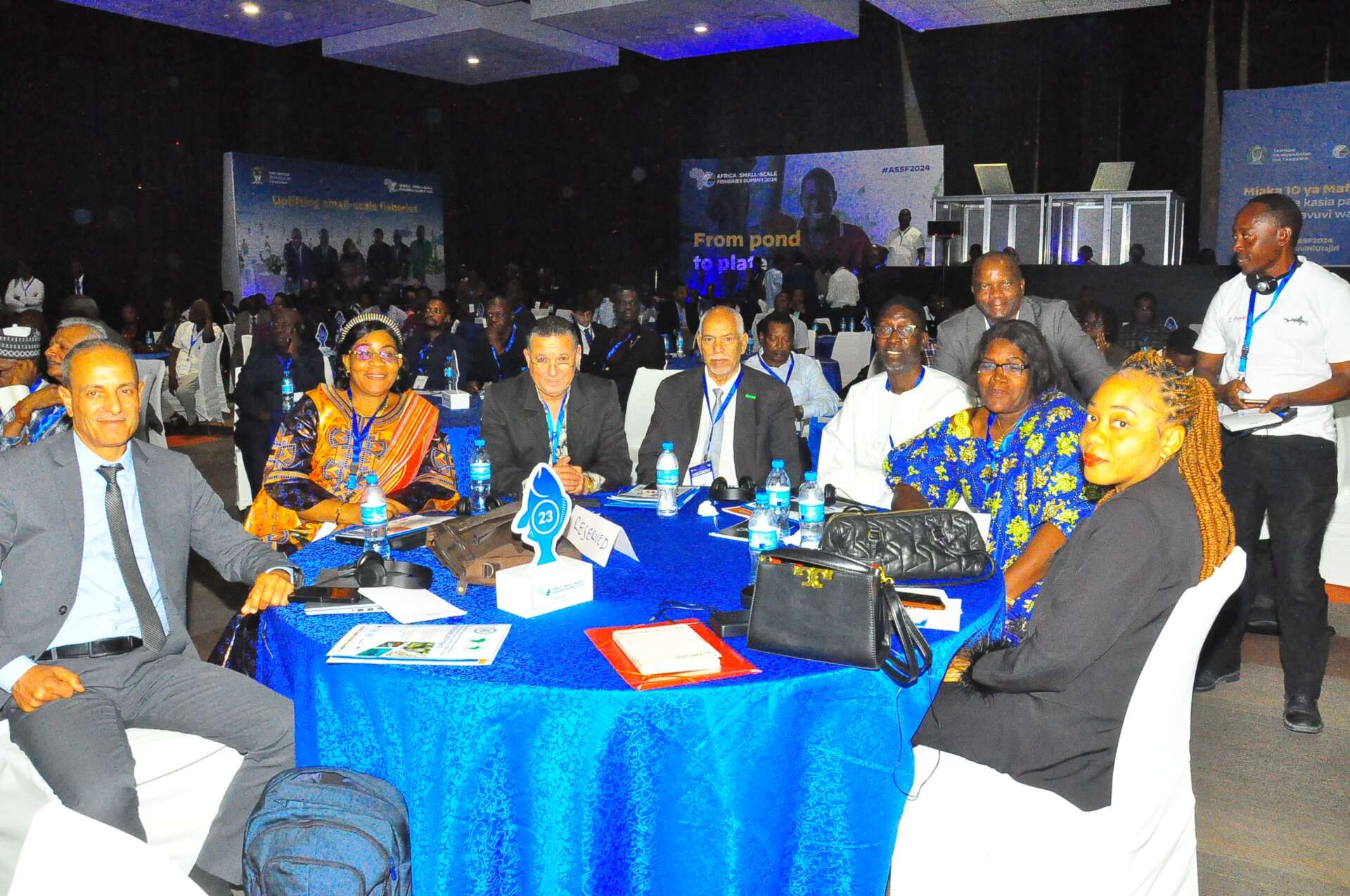 Participants au Sommet SSF, Tanzanie 5 juin 2024