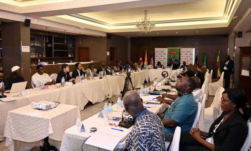 Salle de conférence de la Gaoussou Gueye, CAOPA, 15ème Conférence des Ministres du Comité des Pêches du Centre-Ouest du Golfe de Guinée