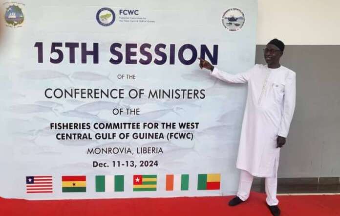 Gaoussou Gueye, CAOPA, 15ème Conférence des Ministres du Comité des Pêches du Centre-Ouest du Golfe de Guinée