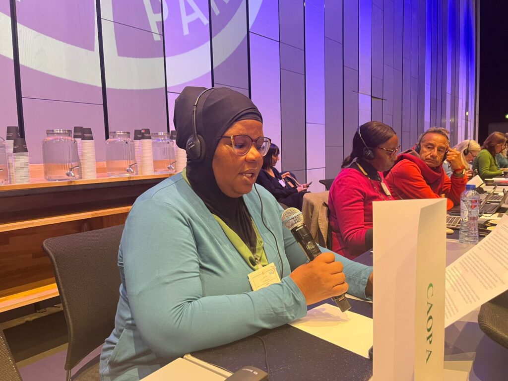 Mercy Mghanga, VP CAOPA COFI-FM