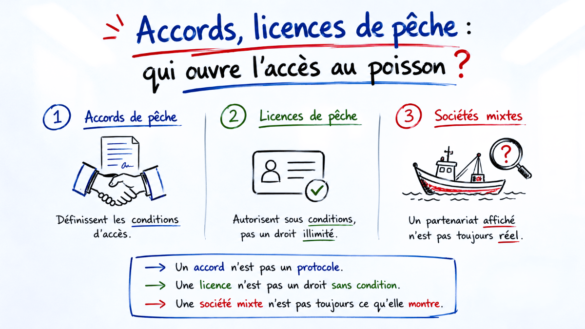 Accords, licences et accès au poisson