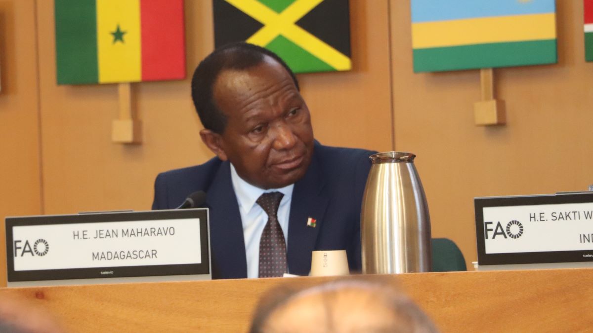 Jean Maharavo, Ministre de la Pêche et de l’Économie bleue, Madagascar